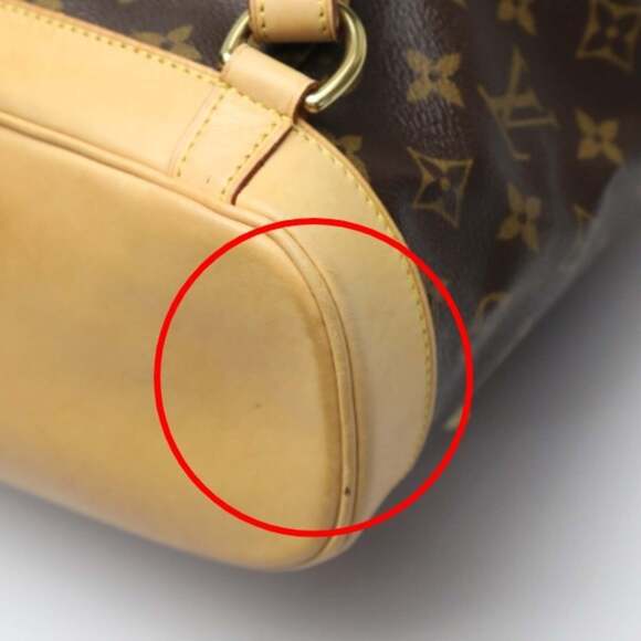 LOUIS VUITTON Authentic Brown Monogram Backpack - Picture 8 of 15